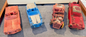 Vintage Auburn Rubber Car Lot (4) total--condition issues--607.23