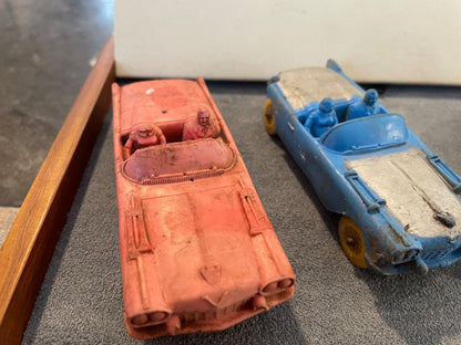 Vintage Auburn Rubber Car Lot (4) total--condition issues--607.23
